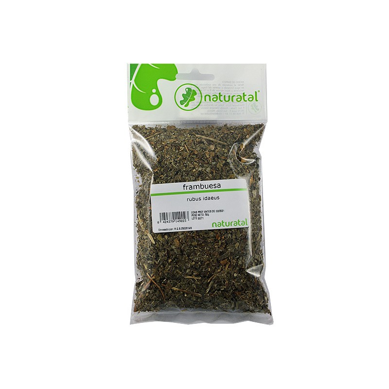 frambuesa hojas rubus idaeus 50gr