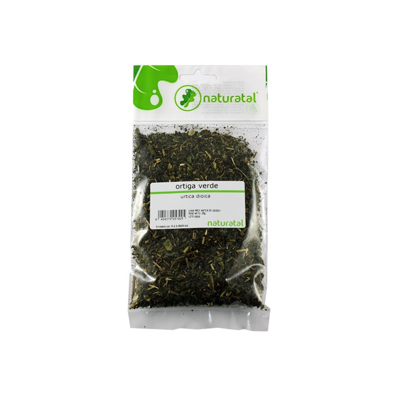 ortiga verde urtica dioica 25gr