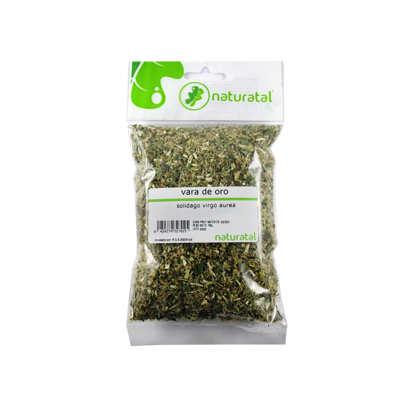 vara de oro solidago virga aurea 50gr