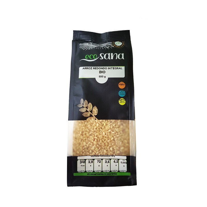 arroz redondo integral bio 500gr ecosana