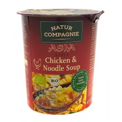 vaso sopa asia noodle con pollo bio 55gr