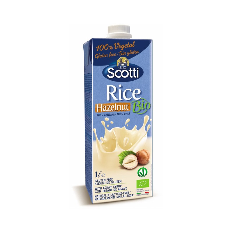 scotti bebida bio arroz y avellana 1l